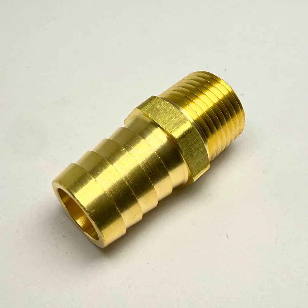 1/8 X 1/4 Hose Barb X Male Nptf Adapter